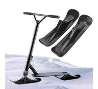 Cosiki 1 Paio di Accessori per Scooter Invernali Durevoli da Slitta da Sci Neri per Regalo per Bambini 15,0x4,3x3,5 Pollici