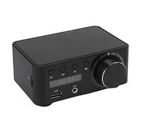 Cosiki Amplificatore di Potenza Bluetooth, Mini Amplificatore Integrato Audio Stereo HiFi in con Ingresso USB U Disk e Controllo dei Bassi e degli Acuti, Ideale per Altoparlanti Passivi