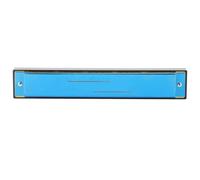 Cosiki Armonica a Bocca Professionale per Principianti e Regali per Bambini Chiave C con Design Durevole a 24 Fori (BLUE)