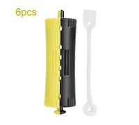 Cosiki Asta per Permetro di Calore Ad Onda, Bigottiere per Capelli, Design Anti-skid a Presa con Elastico 6pc Rulli per Capelli Multi-size per Arricciatura e Parrucchiere Fai-te (Tipo 2)