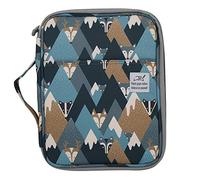 Cosiki Astuccio per Matite Artistiche Schizzo Pittura Organizer per Matite Design con Cerniera per 96 per Schizzi 72 Penne Ad Acquerello con Nylon, Ideale per Bambini Studenti Artisti (96 colori)