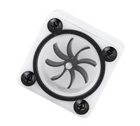 Cosiki Blocco Acquatico CPU, Kit di Raffreddamento Ad Acqua PC Indicatore del Misuratore di Flusso di Flusso di G1/4 Velocità di Girevole per il di Raffreddamento Ad Acqua PC (2 passaggi)