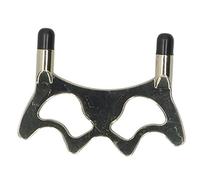 Cosiki Bridge Pool, Interfaccia Filettata Billiard Billiard Cue High Short Bridge Testa a Testa Piscina Porta di Riposo a Vite per Biliardo Ausiliario (Frame Basso)