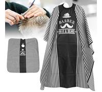 Cosiki Capo di Barbiere, Grembiule per Parrucchiere a Copertina a Copertina del Mantello con Scollo Regolabile un Salone Unisex Salone Cape Taglio di Capelli per Tintura per Capelli, Taglio di e Uso