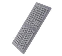 Cosiki Copritasti Pudding, individualità e Bellezza Realizzati in PBT, Altezza OEM 129 Tasti Iniezione Bicolore, Design Ergonomico Pastello, Decora la Tastiera, Adatti per la Meccanica (WHITE)