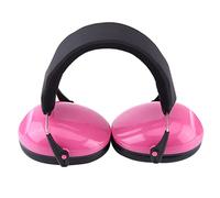 Cosiki Cuffie Antirumore per Bambini Comode Protezioni Auricolari Regolabili Protezione Dell'udito Perfette per Dormire e Ambienti Rumorosi 25 DB NRR (PINK)