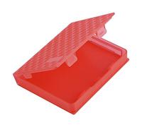 Cosiki Custodia per Disco Rigido, Organizzatore del Disco Rigido Organizzatore Discorso Box Protezione Discorso Casta di Archiviazione Protezione (rosso)