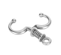 Cosiki da Naso per Bovini Pinza da Naso Automatica a Molla per Mucca Durevole in Acciaio Inossidabile per la Cura degli Animali da Fattoria 12x7 Cm (HL-Q4D)