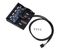 Cosiki Drive Floppy USB, Pannello Frontale Connettore PC Adattatore Adattatore Floppy Disk PC Pannello Frontale USB