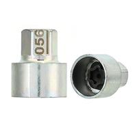 Cosiki Estrattore per Dadi per Chiave di Bloccaggio Ruota Adatto per Serie 1-7 X1-X6 Z4, Presa Antifurto per Viti Ruote, Metallo Antiruggine, Installazione Semplice per gli Appassionati di Auto (056)