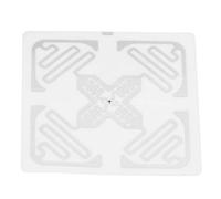 Cosiki Etichette UHF 100 Pezzi Tag di Identificazione Elettronica Ad Alta Sicurezza per la Gestione del Magazzino Adesivo in Foglio di Rame 50x50mm