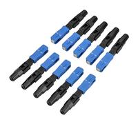 Cosiki Fibra Optica, Cavo di Riparazione in Fibra Ottica Rapida Adattatore Rapido Connettore Rapido Adattatore Connettore Splice Kit per Rete