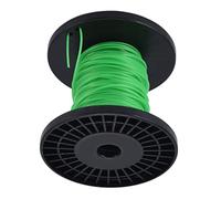 Cosiki Filo per Decespugliatore a Corda Tondo Verde da 2 Mm per Tagli Pesanti e Rifiniture Efficienti, per Tosaerba, (30M)