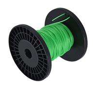 Cosiki Filo per Decespugliatore a Corda Tondo Verde da 2 Mm per Tagli Pesanti e Rifiniture Efficienti, per Tosaerba, (50 m / 164 Piedi)