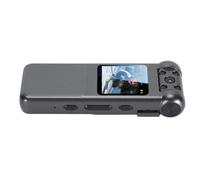 Cosiki Fotocamera Portatile, Videoregistratore Portatile per Visione Notturna Ultra Trasparente e Leggero per la Guardia di Sicurezza (128GB)