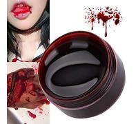 Cosiki Gel di Sangue Finto Professionale per Halloween per Cicatrici di Halloween Vampiro, Olio per Pittura per il Corpo per Lividi Realistici, Non Tossico e Delicato Sulla Pelle per Trucco (30ml)