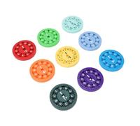 Cosiki Giocattolo di Rotazione Matematica, Gioco Educativo Interattivo, Giocattolo per l'apprendimento Pratico con Colori Vivaci, Ideale per lo Sviluppo di abilità Matematiche a Casa o in Classe