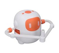 Cosiki Giocattolo Robot da Disegno Educativo per Bambini, Giocattolo di Apprendimento Interattivo con Carte da 100 Parole e Interazione Vocale, Robot Magico, Robot da Disegno (WHITE)