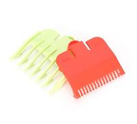 Cosiki Guardie per Taglio del Taglio per Capelli, Guida per Capelli Guida a Pettine Dente Rotondo Design 2 Pezzi Combuscetti di Professionale per il e il dei e il