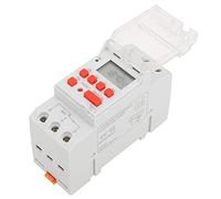 Cosiki Interruttore Timer LCD Controllo On/off con Funzione di Conto Alla Rovescia per Uso Domestico Plastica Come Mostrato Nell'immagine Timer Settimanale 12V DC 30A