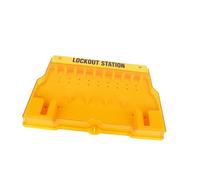 Cosiki Kit di Lockout Durevole per Lockout Station con Copertura per la Gestione della Sicurezza Industriale 22,2x15,7x2,6 Pollici