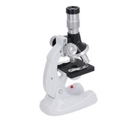 Cosiki Kit Microscopio per Bambini Giocattolo Educativo con Ingrandimento 100X 600X 1200X per Giovani Scienziati Materiale ABS Durevole