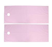 Cosiki Lenzuola per Salone, Delicate e Delicate Sulla Pelle, per Saloni di Bellezza, Massaggi e Centri SPA, 2 Fogli di Copertura Impermeabili Traspiranti Resistenti All'olio per Lettini Massaggio