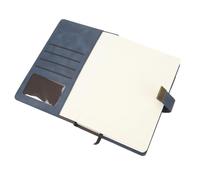 Cosiki Libro con Password Dal Design Vintage Europeo e Lucchetto Scrittura, Ideale per Studenti e Donne, Realizzato in Carta Spessa (blu scuro)