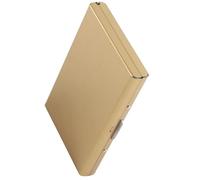 Cosiki Libro della Carta di Credito, Titolare del Biglietto da Visita Blocco Metallo Case di Blocco della Borsa Porta della Carta Stiput Inossidabile Acciaio Slim Card Card Case di Credito per Donne