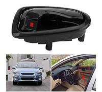 Cosiki Manico della Porta Interna, Maniglie per Porte Interne Automobilistiche 12,7x8,2 Cm di Auto in Plastica Interni all'interno della Porta della Interna Impugnatura per Accento 2000-2006 (Giusto)