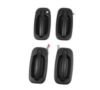 Cosiki Maniglie delle Porte Esterne Automobilistiche, Maniglia della Porta dell'auto 15034985 15034986 15107655 15107656 4pcs 220x100mm Black ABS ABS Porta Esterna Impugnatura per 1500 2500 3500