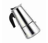 Cosiki MOCHA POT, MOCHA POTS ACCIAIO IN ACCIAIO IN MOKAPOT CAFFARE STANTE OFFICIO USARE CAPERCHER STANDOP MAKER MACKER CAFFA (200ML)