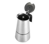Cosiki MOCHA POT, MOCHA POTS ACCIAIO IN ACCIAIO IN MOKAPOT CAFFARE STANTE OFFICIO USARE CAPERCHER STANDOP MAKER MACKER CAFFA (100 ml)