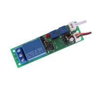 Cosiki Modulo relè Timer Regolabile con Prestazioni Stabili per Apparecchiature di Funzionamento Timer, Interruttore Ciclo per Pompa Intermittente Acquario (DC 24V 0-15 minuti regolabile)