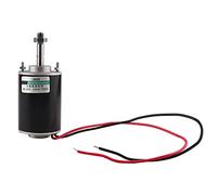 Cosiki Motore DC Ad Alta velocità e Basso Rumore Magnete Permanente 30W per Macchina per Zucchero Filato Mini Motori Elettrici Spazzolati per Tavolo da Taglio Piccolo - Motore DC 12V (24V7000