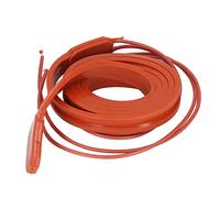 Cosiki Nastro di Calore per Tubi dell'acqua, Fascia di Riscaldamento in Silicone Riscaldatore di Riscaldamento Riscaldante, Mm 75W 220 V Viso di Calore della d'acqua AC per Compressori di