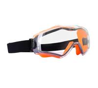 Cosiki Occhiali di Sicurezza Sopra gli Occhiali Lenti Regolabili Antiappannamento e Antigraffio per attività All'aperto Laboratorio di Ciclismo 1 X di Sicurezza (ORANGE)