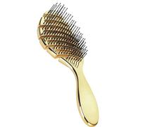 Cosiki Pettine per Testa a Olio Vintage per Massaggio e Styling dei Capelli, Materiale ABS Resistente, Ideale per Capelli Lunghi Ricci, Disponibile in Argento e Oro (GOLD)