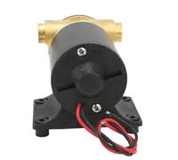 Cosiki Pompa di Sentina con Girante Autoadescante per uno Scarico Efficiente Dell'Acqua, Pompa per Acqua di Mare da 6 GPM per Barche, Ottone Resistente e Acciaio Inossidabile, 1 unità (24V)