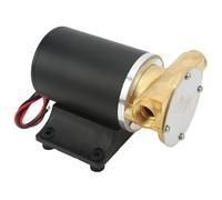 Cosiki Pompa di Sentina con Girante Autoadescante per uno Scarico Efficiente Dell'Acqua, Pompa per Acqua di Mare da 6 GPM per Barche, Ottone Resistente e Acciaio Inossidabile, 1 unità (12V)