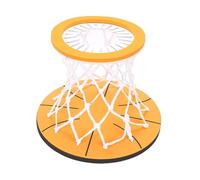 Cosiki Porta da Basket Montata a Soffitto con Palla Set di Pratica Premium Conveniente per il Miglioramento delle abilità Domestiche Diametro Cerchio Grande 13,2 Pollici, Diametro Cerchio Piccolo
