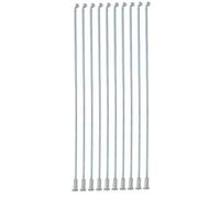 Cosiki Raggi di Bici, Raggi in Bicicletta, Design Ad Alta Resistenza con Accessori 10pcs 13g 2,2 Mm Manganese in Bici da Manganese Parlata per la Riparazione di Biciclette e Triciclo (80 mm)