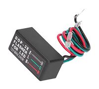 Cosiki Relè Lampeggiante DOP-3X Relè Lampeggiante a LED Il Design Compatto Risolve i Problemi degli Indicatori di Direzione per la Maggior Parte delle Auto e dei Motocicli, 1 unità