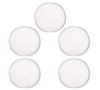 Cosiki Rete Filtrante per caffè Riutilizzabile in Acciaio Inossidabile per Pentola French Press, Filtro Ultrafine da 80 Maglie per Casa e Caffetterie, Rete Filtrante da 5 Pezzi da 3,3 Pollici di