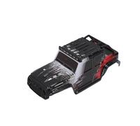 Cosiki Scocca di Ricambio con Design a Sgancio Rapido per Camion RC SCY 16103 16103PRO Scala 1:16 Stile Fuoristrada Leggero (rosso)