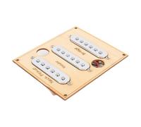Cosiki Set Pickup a Bobina Singola, Parti di Ricambio per Chitarra Elettrica con Magneti Alnico 5 e Cablaggio Stile Vintage, per Chitarre Elettriche ST (SILVER)