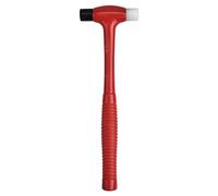 Cosiki Shopping Pazzo Guarda Il Martello da Riparazione, Il Martello da gioielliere in Gomma plastica Mini Strumento di Riparazione Fai-da-Te Portatile Doppio Martello in plastica