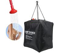 Cosiki Shopping Pazzo Sacca d'Acqua da 40L riscaldata dal Sole, Sacca d'Acqua da 40L 40L riscaldata a energia per Il Campeggio all'aperto