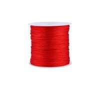 Cosiki Stringa Rossa, Hilo Chino Para Pulseras Incesso di Filo Intrecciato Stringla per Perleggio Stringla Filo Intrecciata Intrecciata Cinese