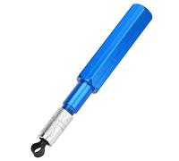 Cosiki Strumenti per Saldare Pavimenti in Vinile Coltello per Raschiare Acciaio Ad Alta velocità per Costruzioni in Plastica PVC Livellatore per Elettrodi Blu da 5,1" con Lama di Ricambio per